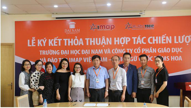 ĐẠI HỌC ĐẠI NAM KÝ KẾT HỢP TÁC CHIẾN LƯỢC CÙNG ANH NGỮ MS HOA