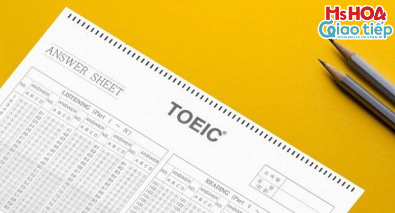 Bằng Toeic sử dụng để đánh giá năng lực của người học tiếng Anh