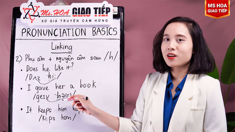 Khóa học luyện nói tiếng Anh cho người đi làm chuyên nghiệp tại Ms Hoa GIao Tiếp