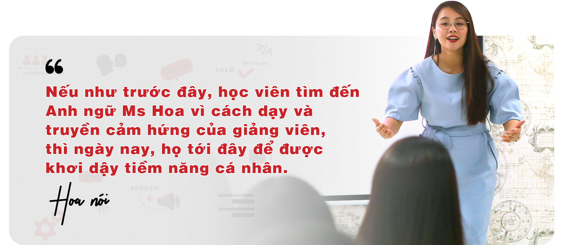 Lý do học viên đến với Ms Hoa Giao tiếp